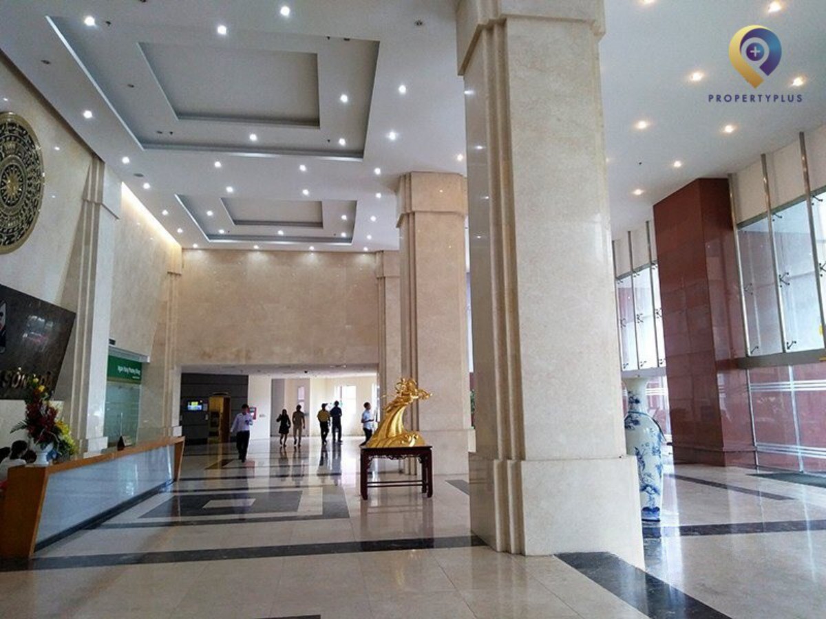 Lobby of Song Da building with spacious and elegant design - hình ảnh từ Property Plus